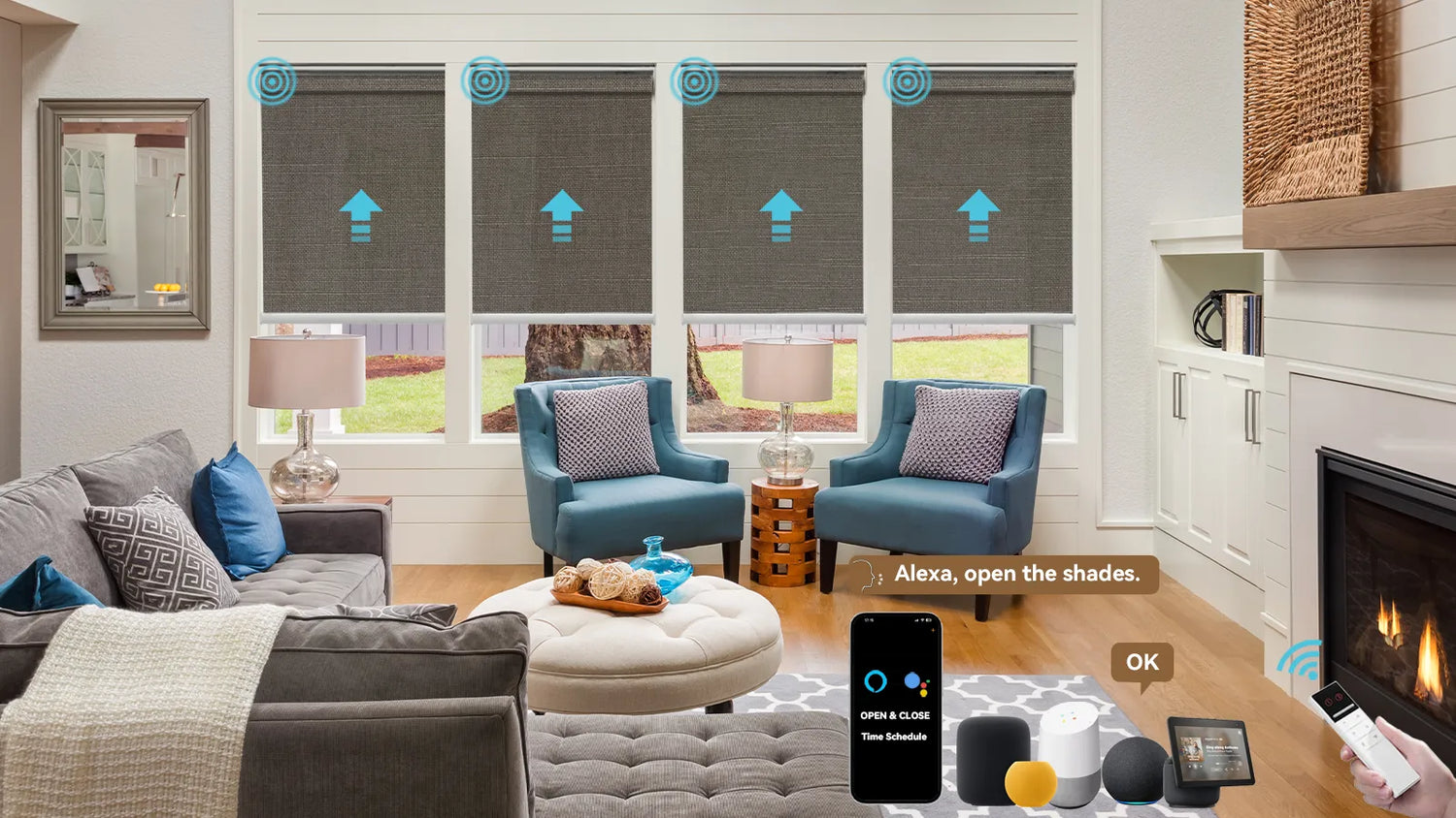 Modern Roller Shades