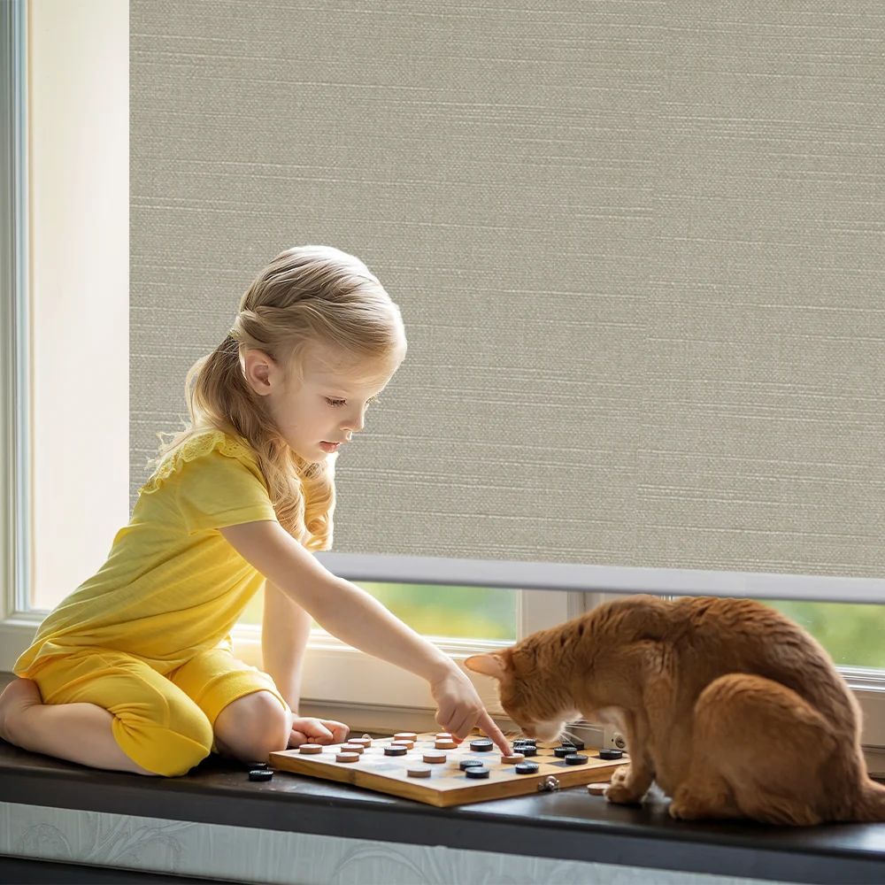 Automatic Blackout Roller Shades