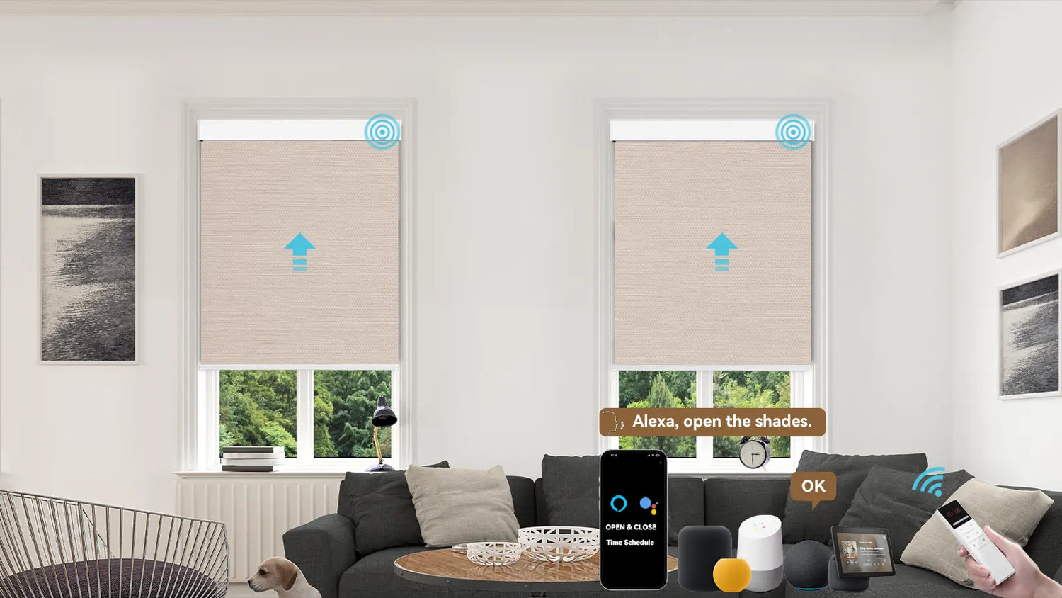 Electric Blackout Blind