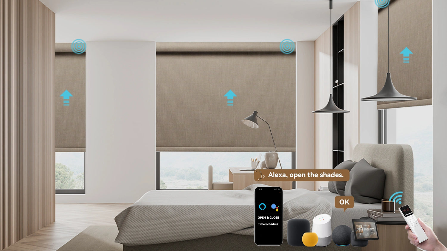 Blackout Motorized Shades