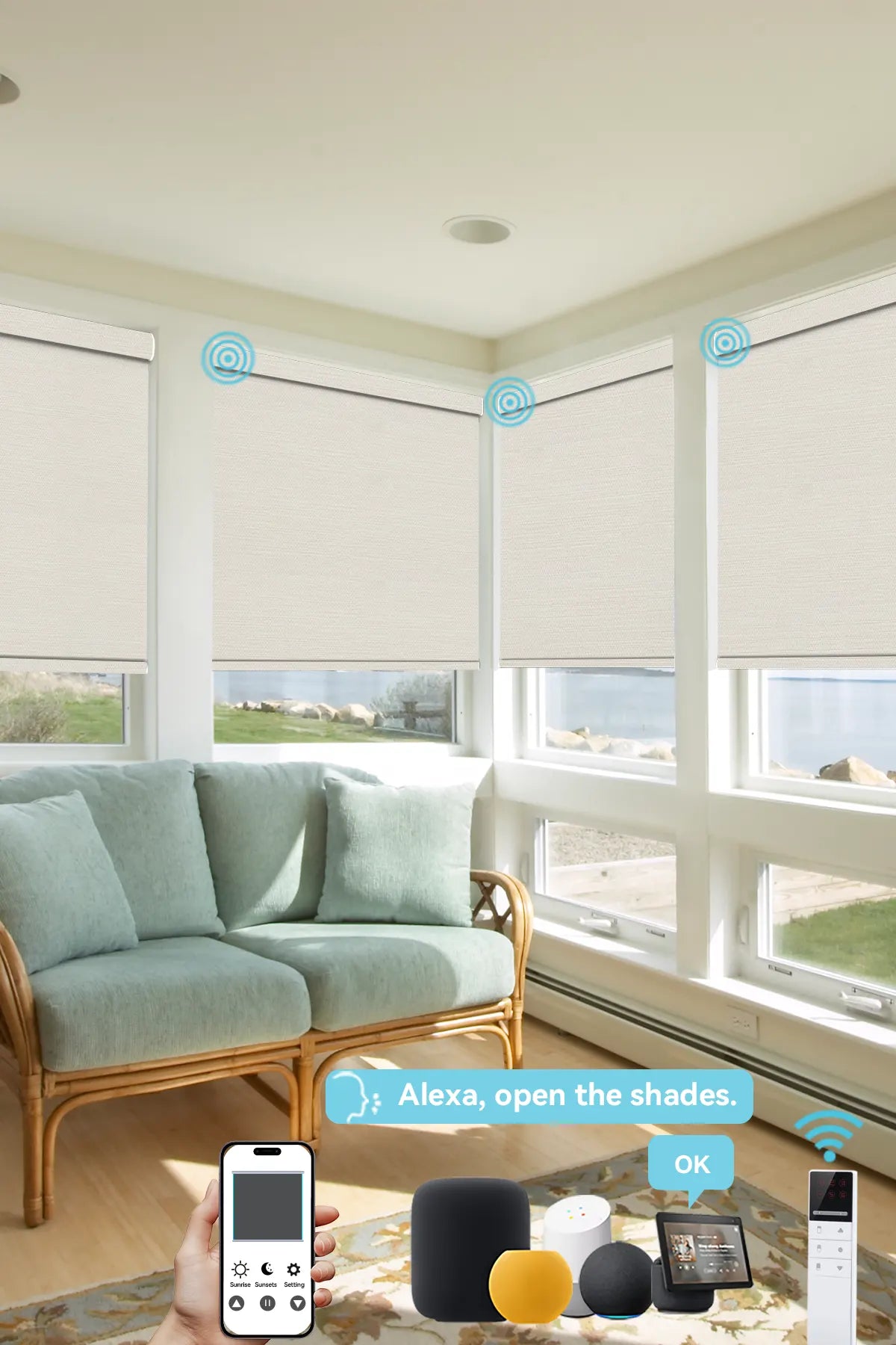 Motorized-Roller-Shades
