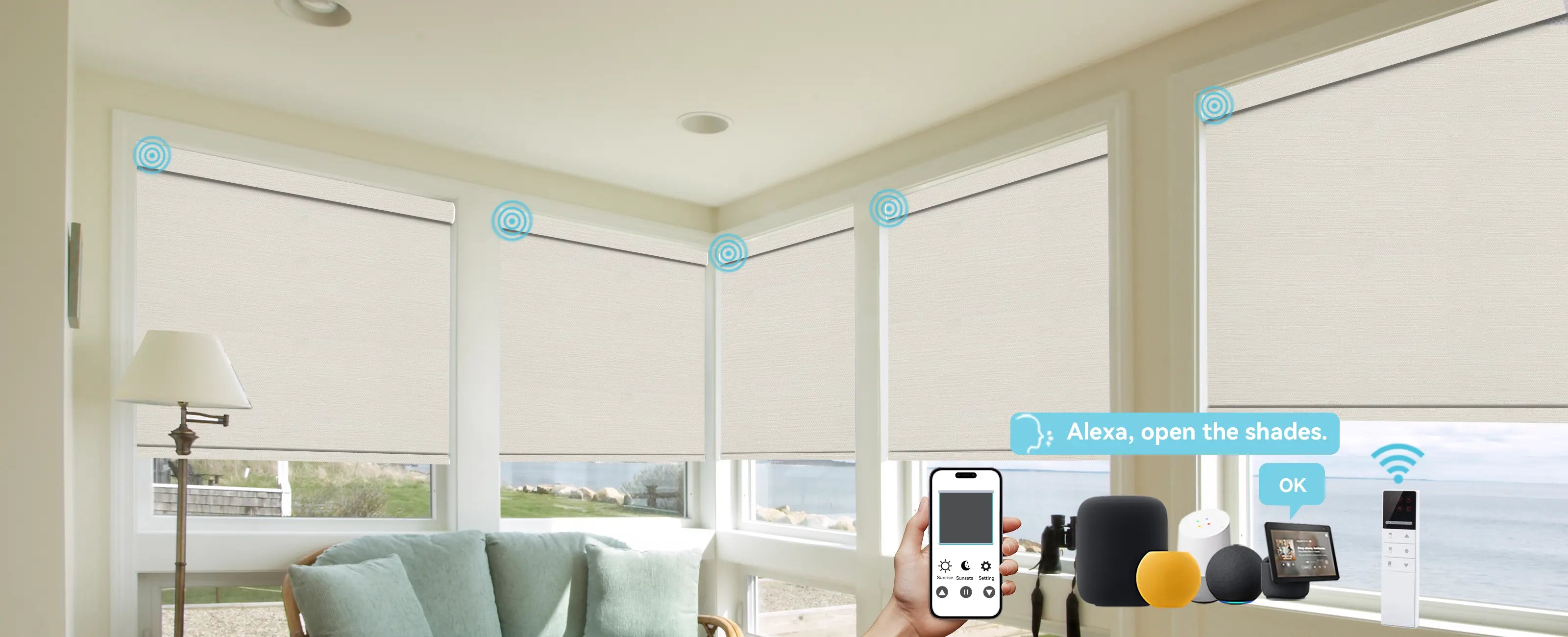 Motorized-Roller-Shades