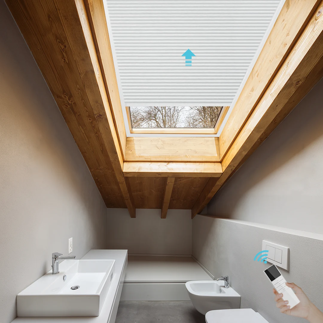 Remote Control Skylight Blinds for Easy Light Control