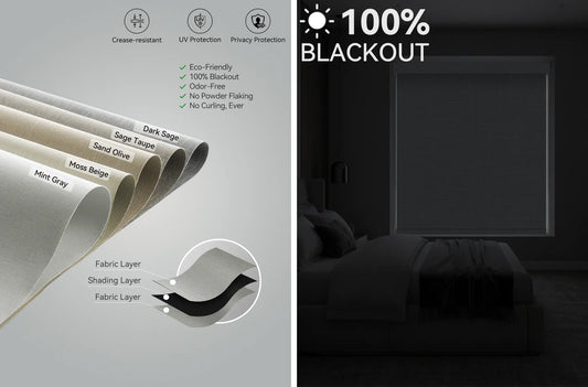 Best Roller Shades for Bedrooms: Blackout, Privacy & Smart Control