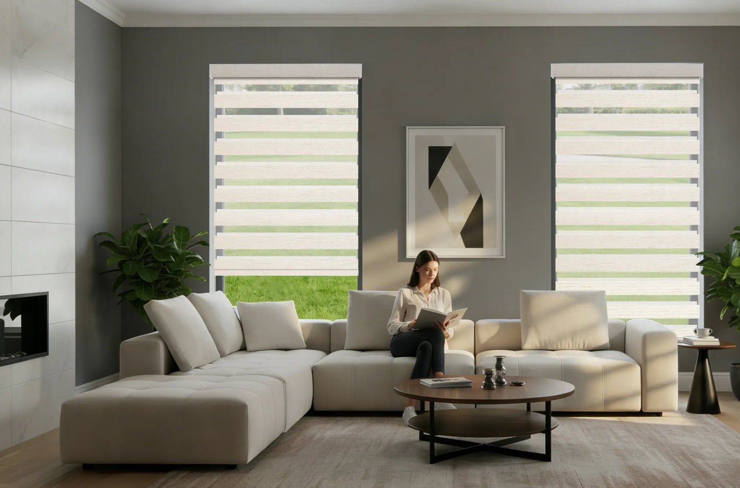 Motorized vs Manual Zebra Blinds: Which Is Better for Modern Homes?