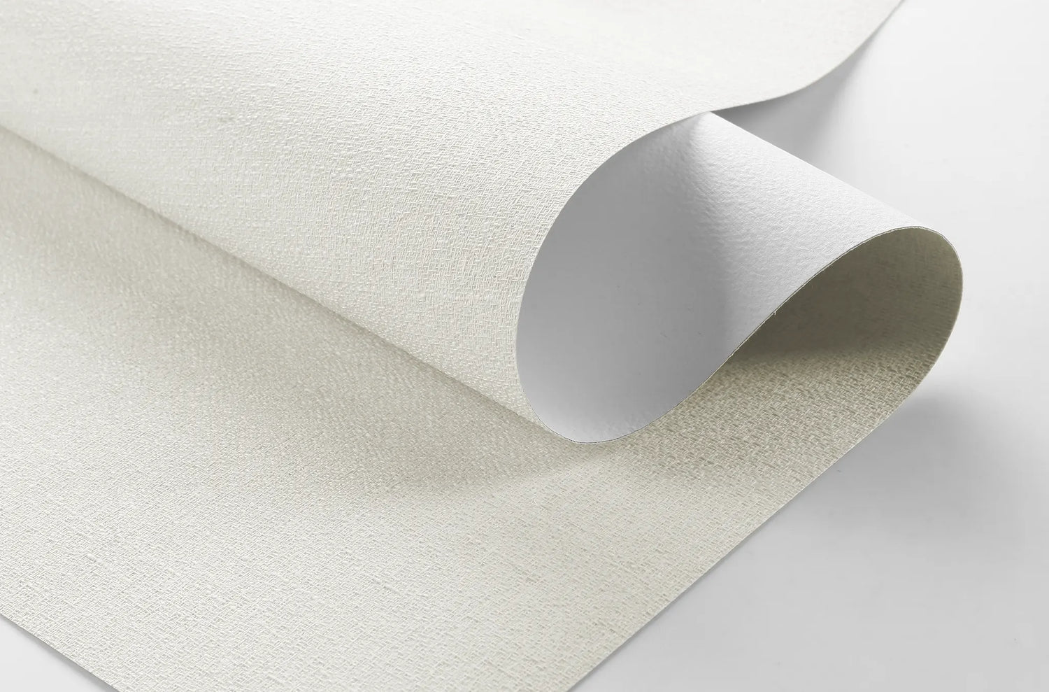 Close-up texture of Kurlax AuraBlock 100% blackout flame-retardant fabric.
