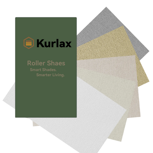 Motorized Blackout Roller Shades Fabric Samples