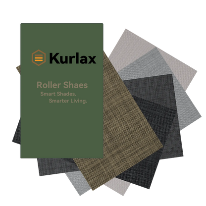 Motorized Solar Roller Shades Fabric Samples - 5% Openness