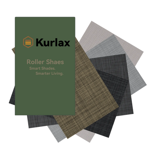 Motorized Solar Roller Shades Fabric Samples - 5% Openness