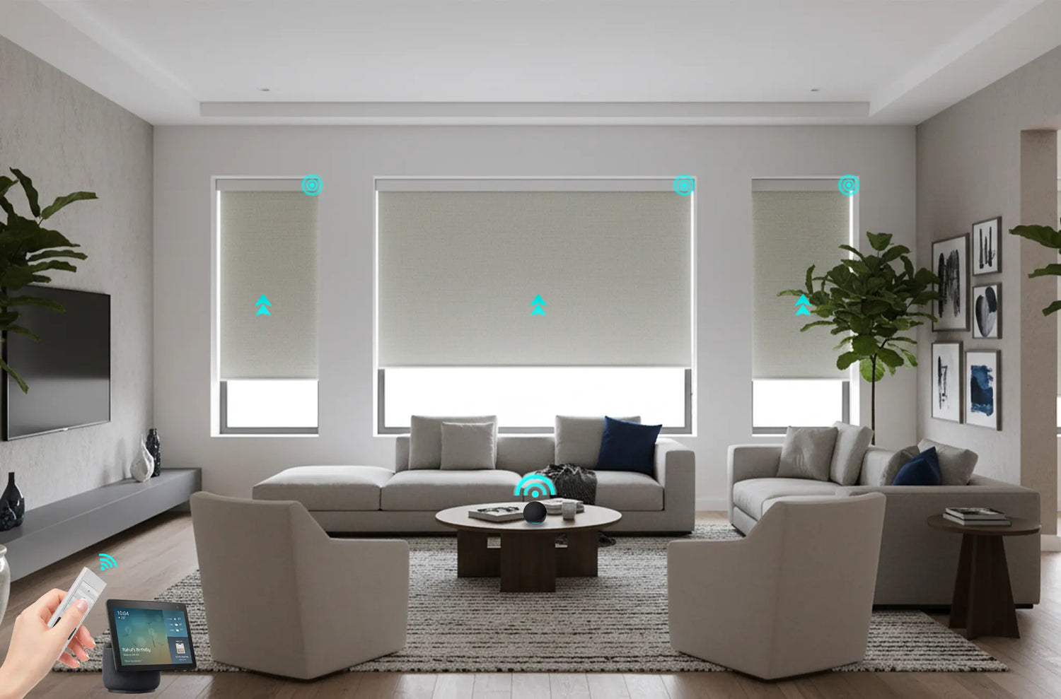 Control Motorized Shades with Amazon Alexa