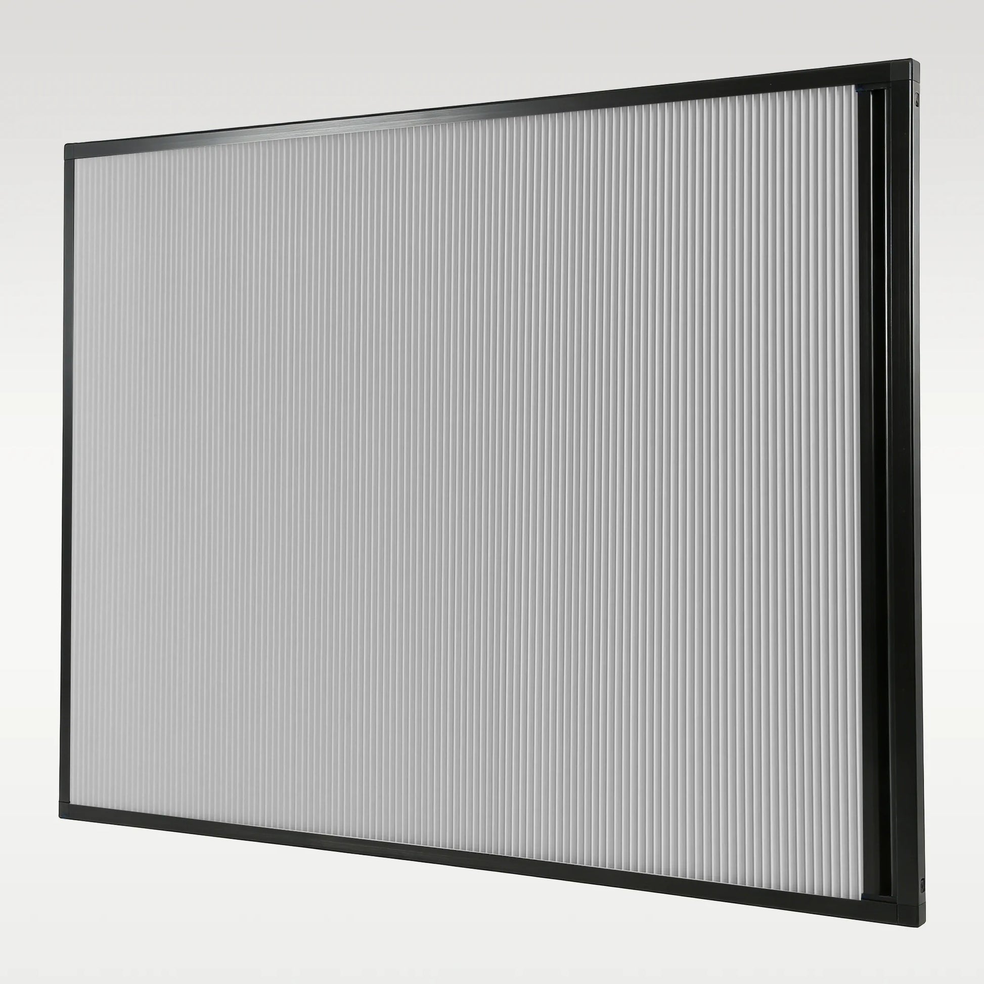 Black Frame & White Fabric