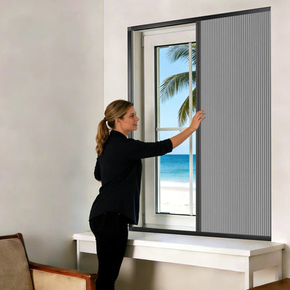 Black Frame & White Fabric