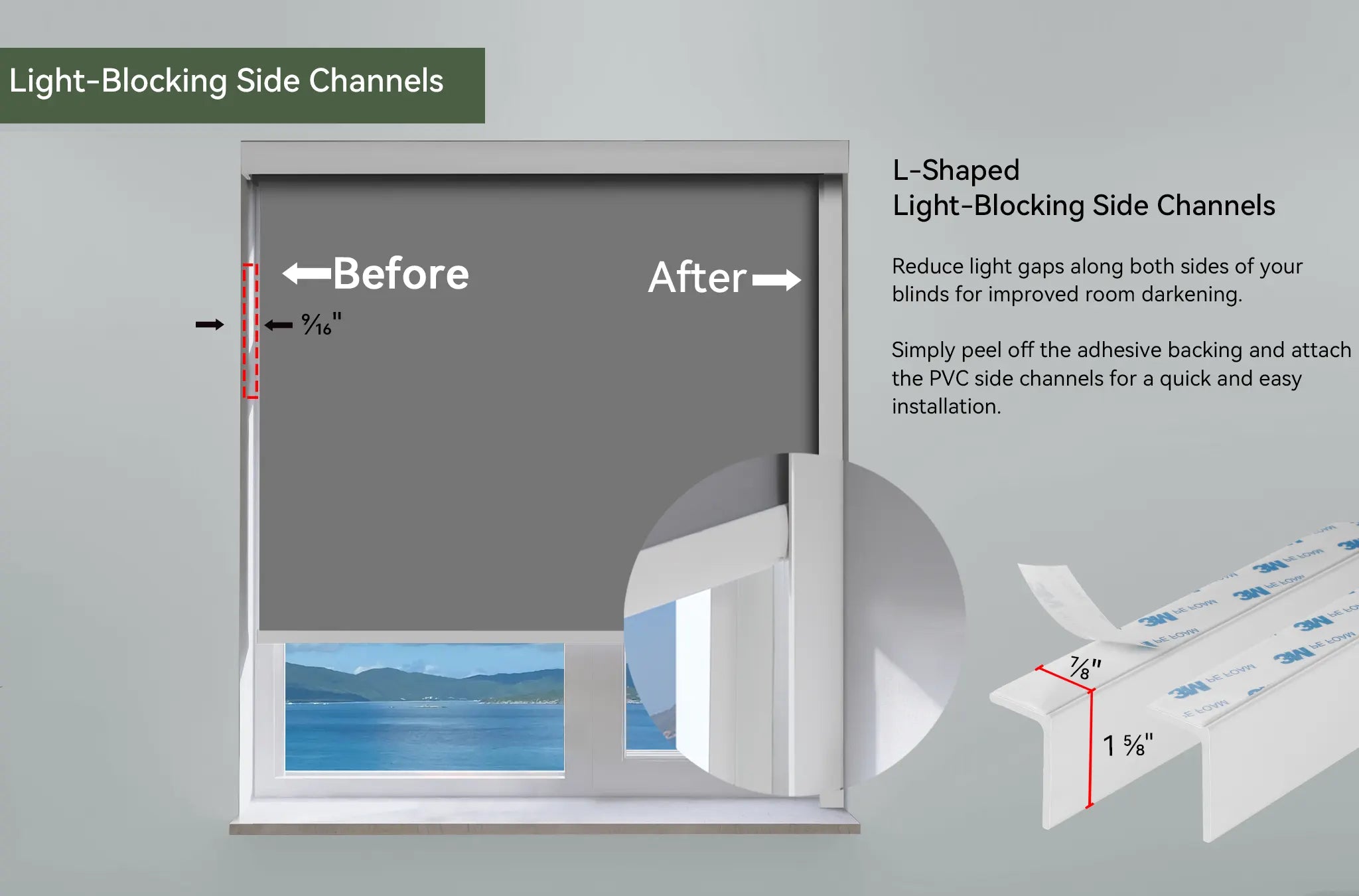 light-blocking side channels