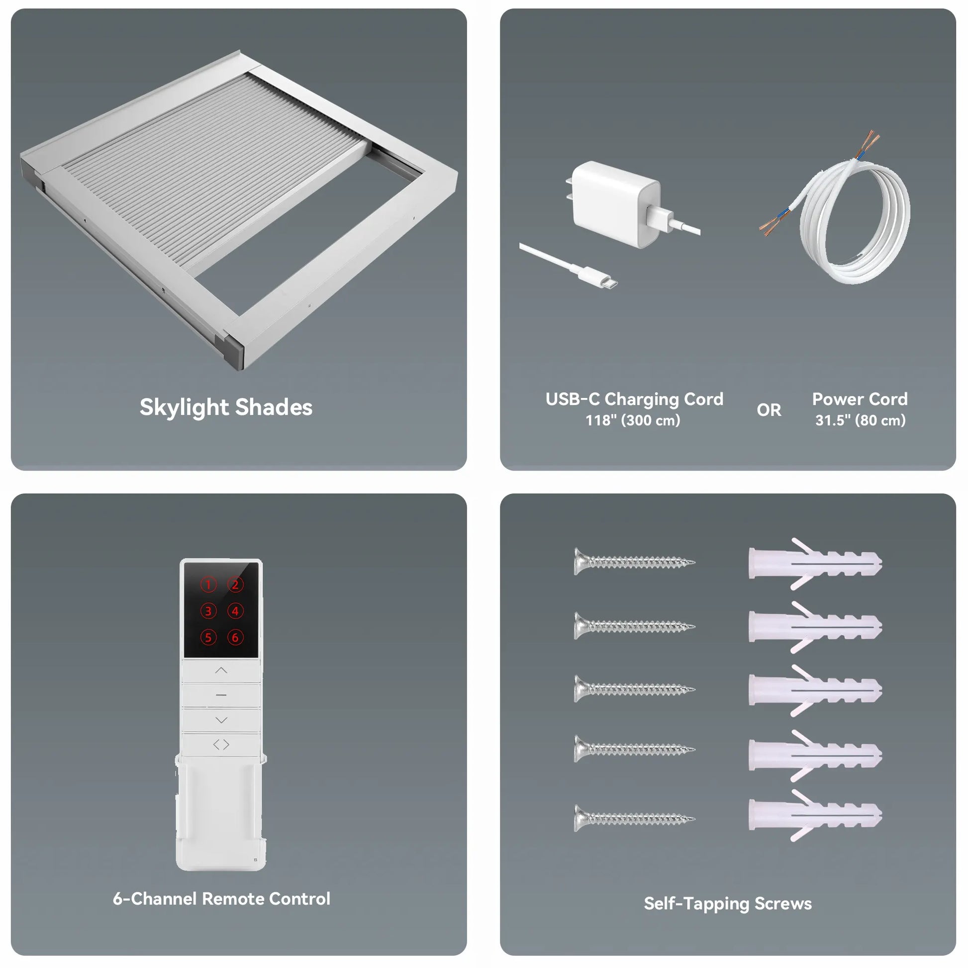 Motorized Skylight Shade | Skylight Roller Shades | Kurlax