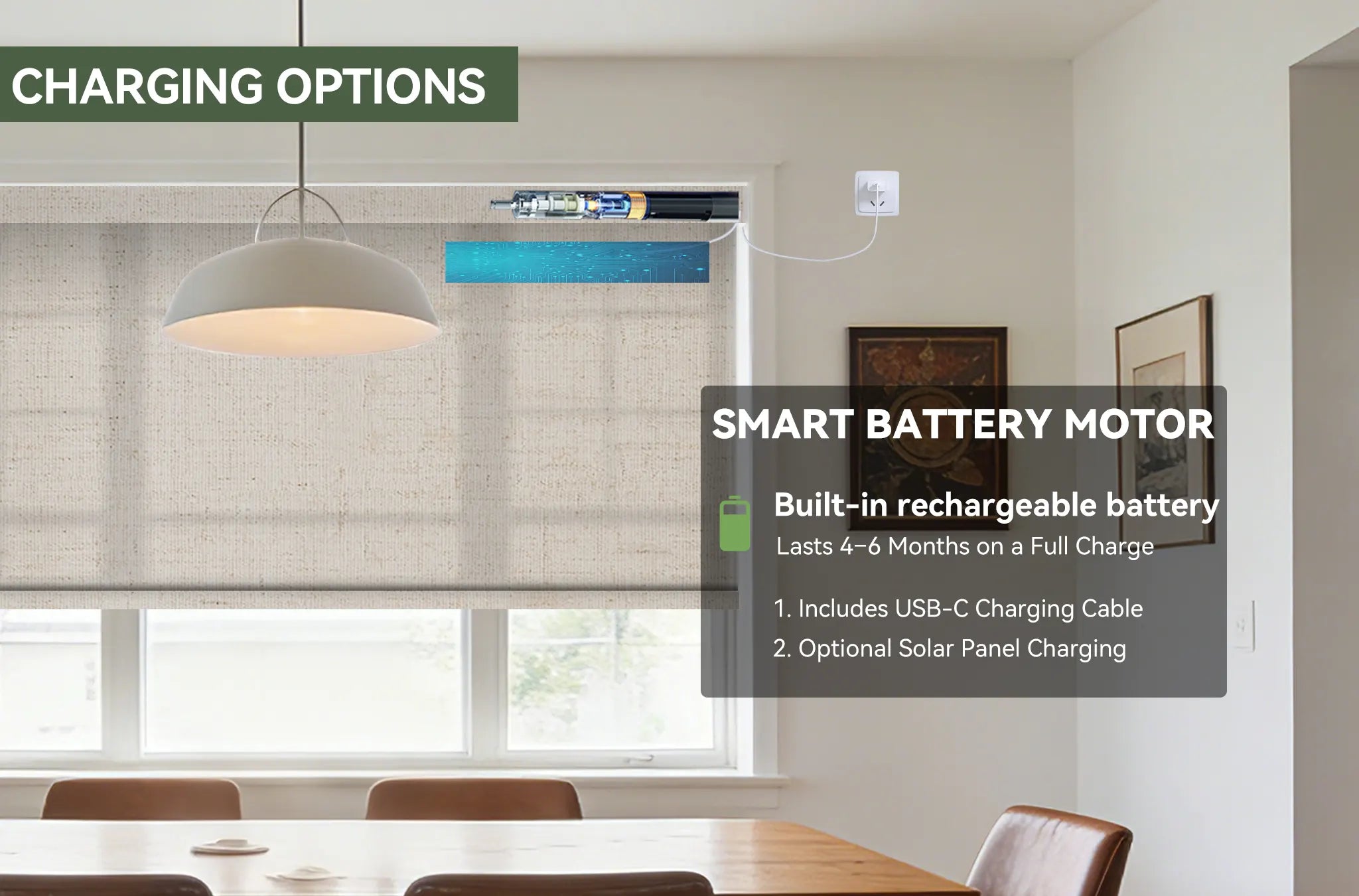 light filtering roller shades charging optional