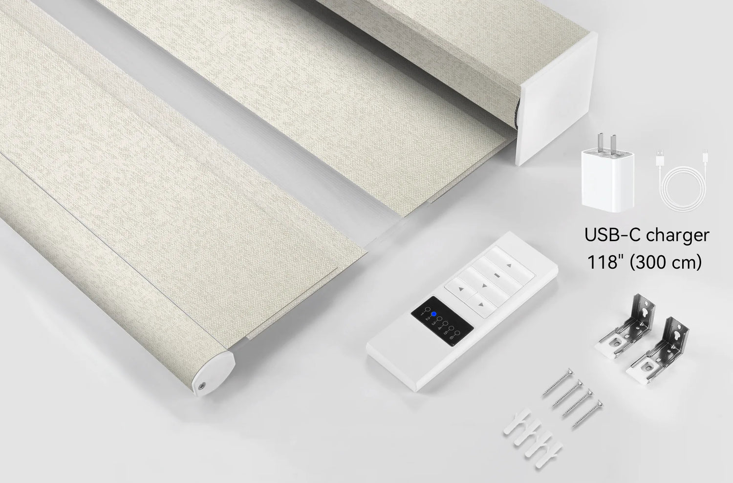 motorized room darkening zebra shades list