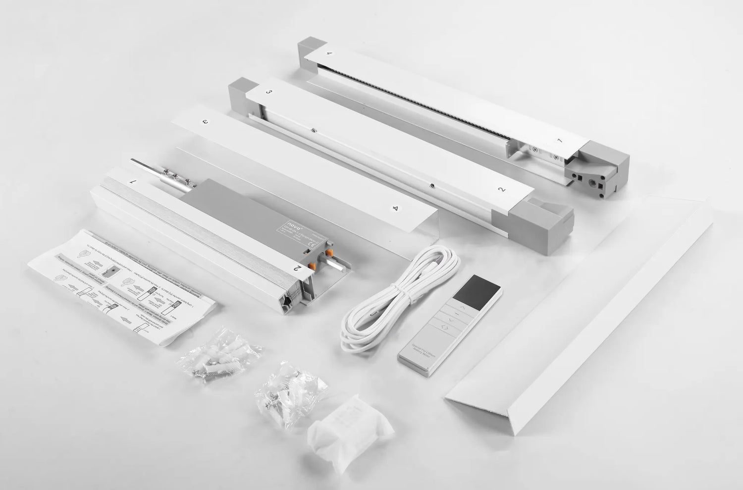 Motorized Skylight Shades Assembly Parts