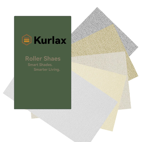 Motorized Light Filtering Roller Shades Fabric Samples - Flame-Retardant