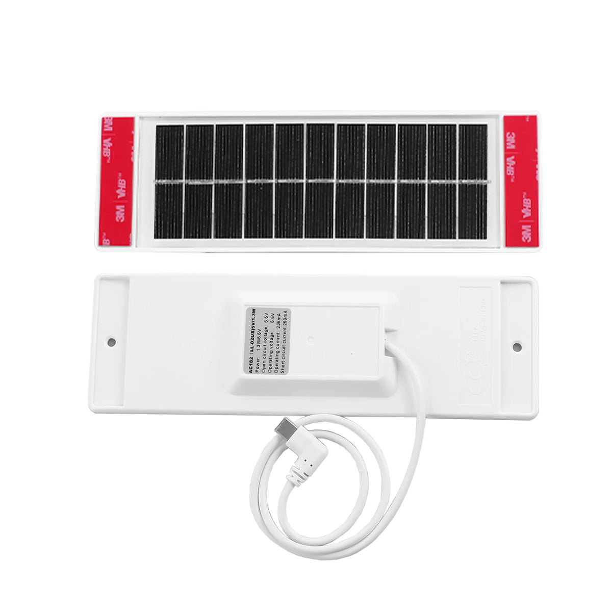 solar panel for cellular shades
